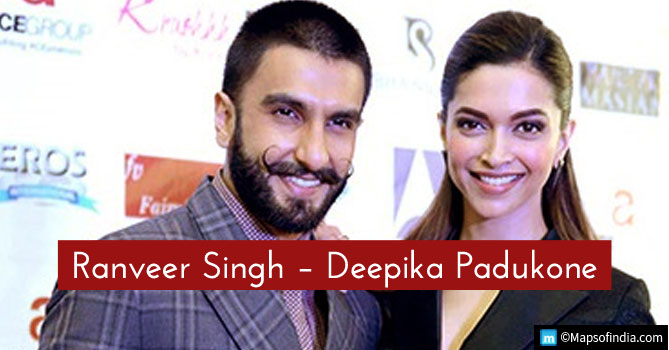 Ranveer Singh and Deepika Padukone