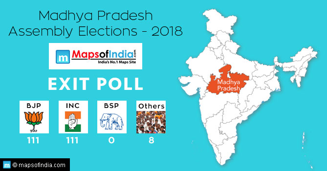 Exit Poll for Madhya Pradesh Assembly Elections-2018