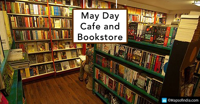 May Day Cafe and Bookstore, West Patel Nagar