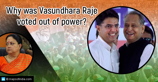 Vasundhara Raje - Voted Out of Power