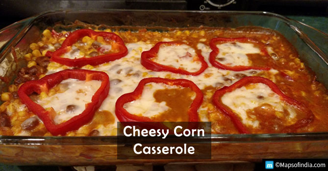 Cheesy Corn Casserole Cheesy Corn Casserole
