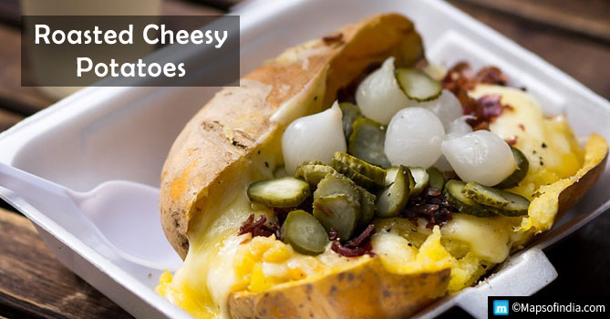 Roasted Cheesy Potatoes Roasted Cheesy Potatoes
