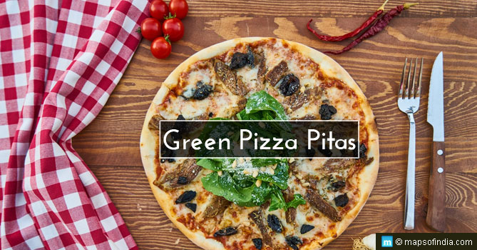 Green Pizza Pitas