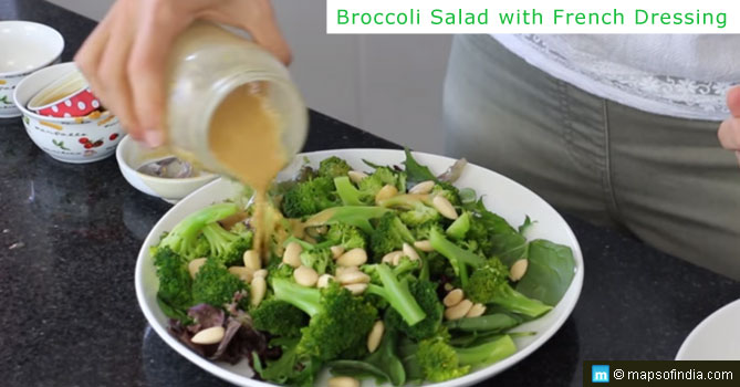 Broccoli Salad with French Dressing