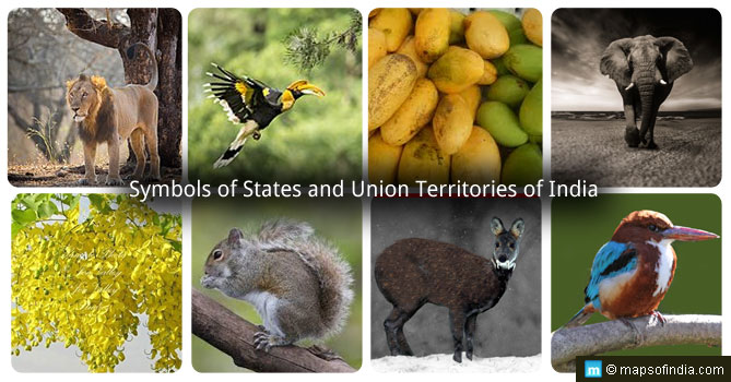 List of Symbols of States and Union Territories of India - India List of Symbols of States and Union Territories of India - India