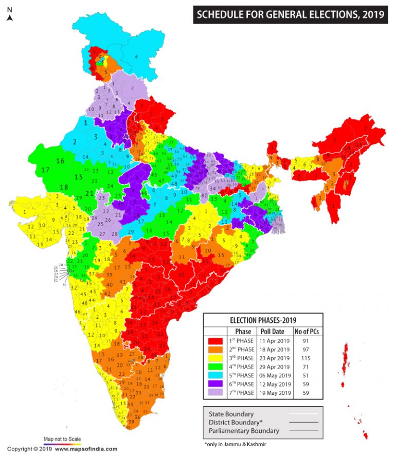 Lok Sabha Elections 2019 Schedule. India to Decide Election Updates