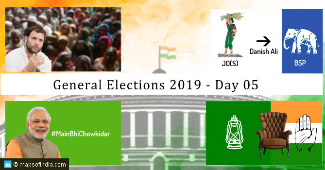 General Elections 2019 - Day-05