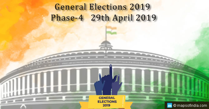 Phase 4 of Lok Sabha Elections in India 2019