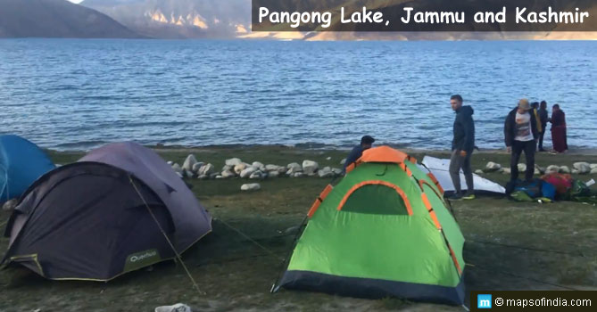 Pangong Lake, Jammu and Kashmir