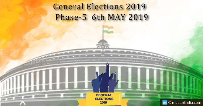 Phase 5 of Lok Sabha Elections in India 2019