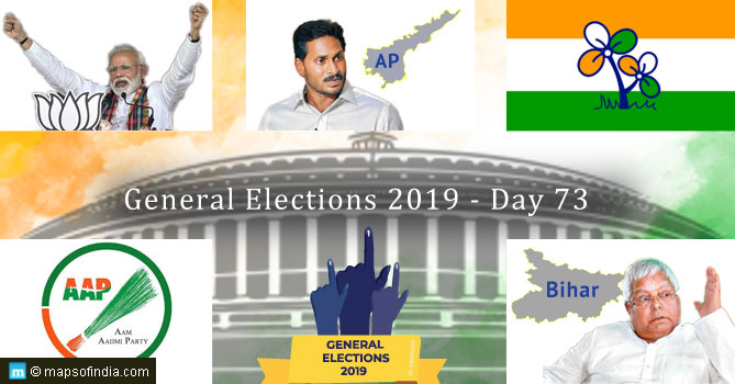 Recent News of Day 73 of General Elections 2019