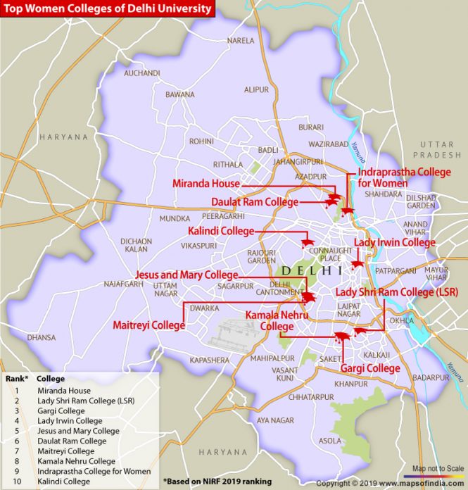 Delhi Map City Information and Facts, Travel Guide
