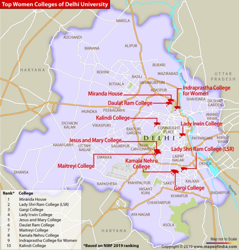 Top Women’s Colleges of Delhi University