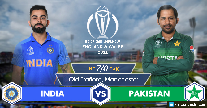 India Vs Pakistan 7th times in World cup