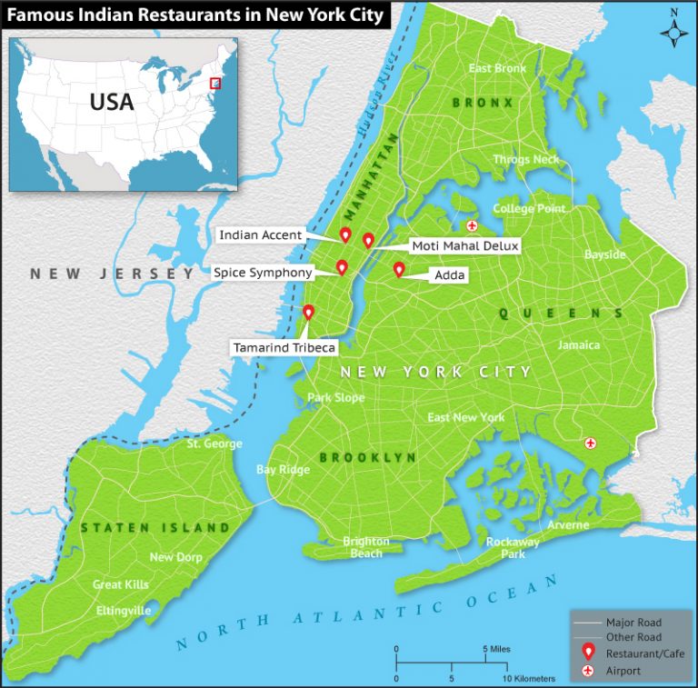 Famous Restaurants for Indian Food in New York