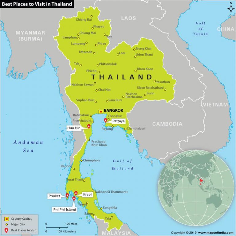 Best Places to Visit in Thailand for Indians