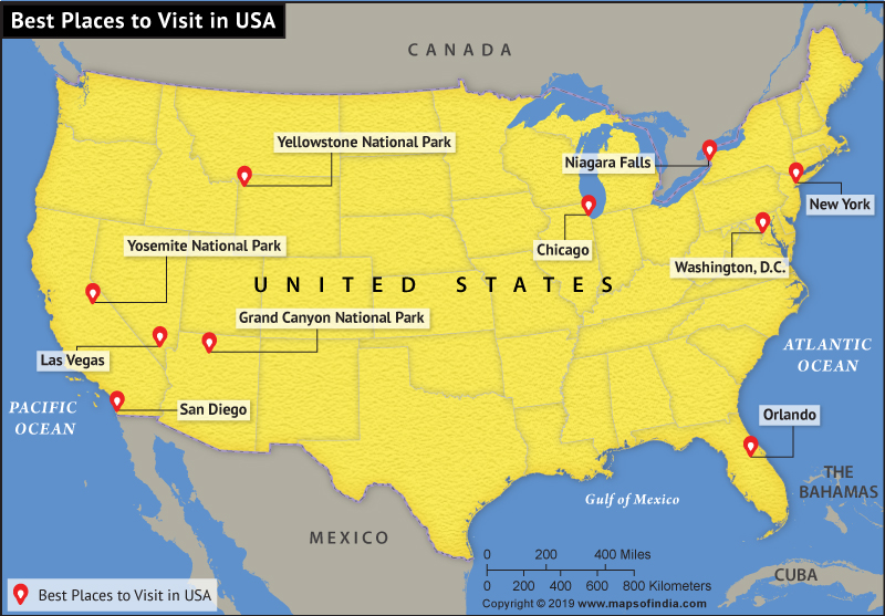 Best Places to Visit in USA for Indians