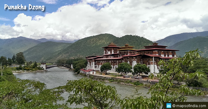 Places to visit Bhutan- Punakha Dzong