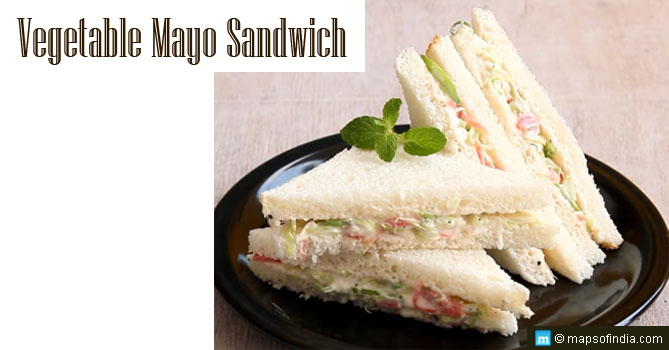 Vegetable Mayo Sandwich