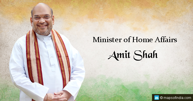 Home Minister of India: Amit Shah