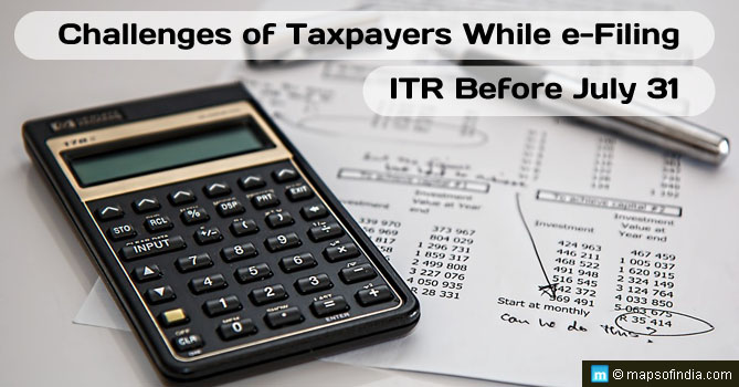 Challenges of Taxpayers While e-Filing ITR