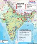 Map Showing River-Linking Projects in India