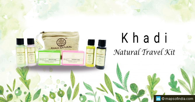 Khadi Natural Travel Kit