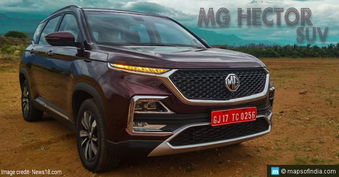 Hector - First SUV Launched by Morris Garages (MG) Automobile - MG Hector SUV