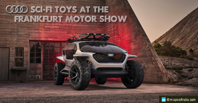 Audi's Sci-Fi Toys at the Frankfurt Motor Show