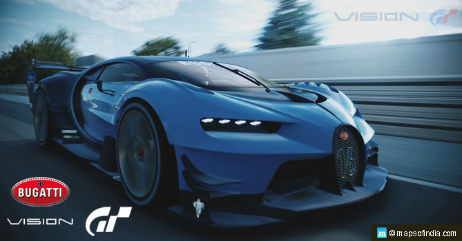 The Bugatti Vision GT
