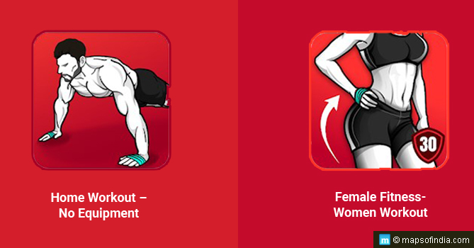 Home Workout - No Equipment/ Female Fitness-Women Workout
