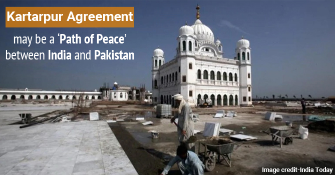 Kartarpur Agreement may be a Path of Peace Between India and Pakistan