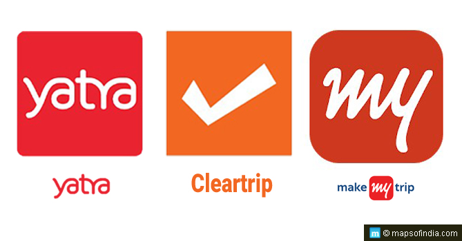 Yatra/ MakeMyTrip/ ClearTrip