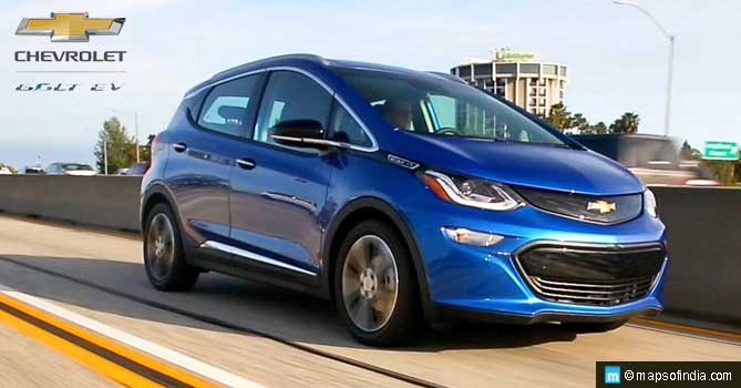 Electric car Bolt by Chevrolet