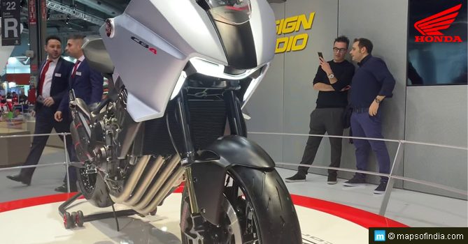 Honda's concept motorcycle CB4-X