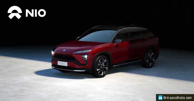 Electric Car Nio ES6