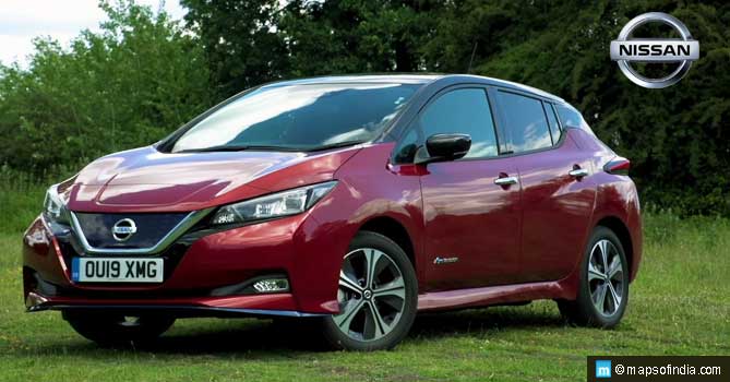 Electric Car Leaf and Leaf E by Nissan