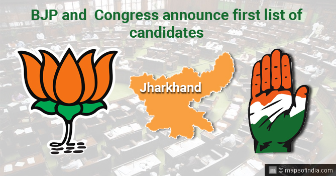 Jharkhand Polls: BJP and Congress Announce First List of Candidates