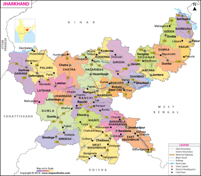 What are the Key Facts of Jharkhand?