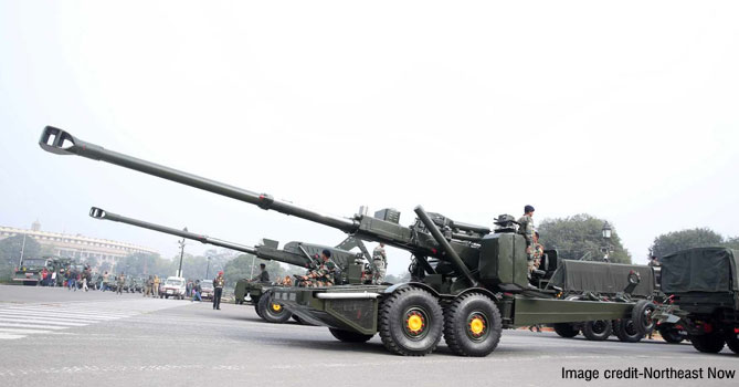 ATAGS 155 mm Artillery Gun