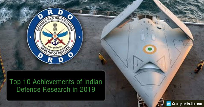 Top 10 Achievements of Indian Defence Research in 2019