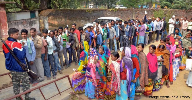 Month Long Election in Jharkhand Ends Today, 70.83% Polling in Last Leg