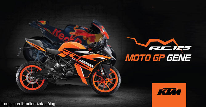 The KTM RC 125 is Here!