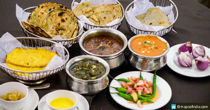 Punjabi Thali Menu