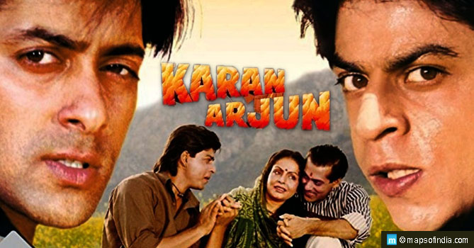 Karan Arjun Turns 25! Here are Some Facts You Did Not Know Already -  Bollywood