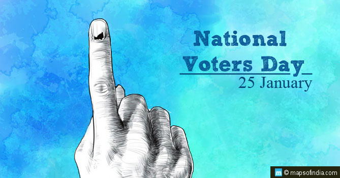 India Celebrates National Voters' Day on 25th Jan to Push Voting Percentage