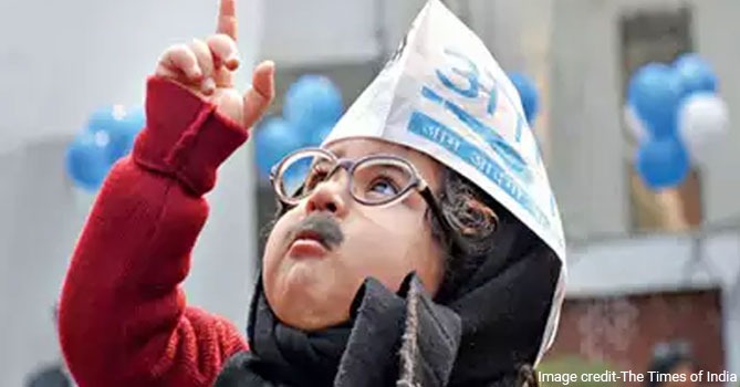 Suit Up! Kejriwal Invites Baby Mufflerman for His Swearing in Ceremony on Sunday