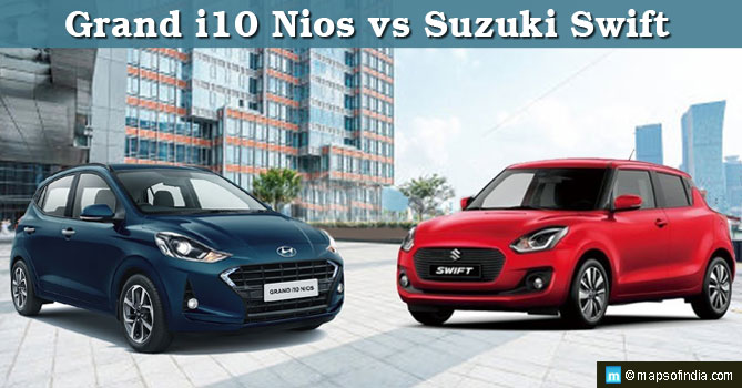 Suzuki Swift Vs Grand i10 Nios Suzuki Swift Vs Grand i10 Nios; Which One is Your Favourite