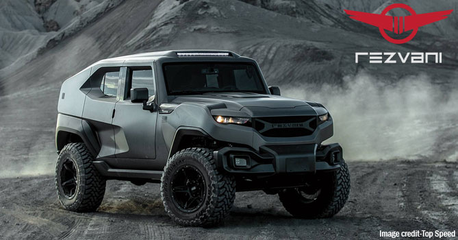 Rezvani Tank X 2020 Rezvani Tank X 2020 - The Bottom Line in Personal Security Vehicles