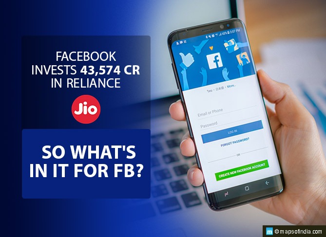 Foreign Investments- Facebook invests 43,574 Cr in Reliance Jio